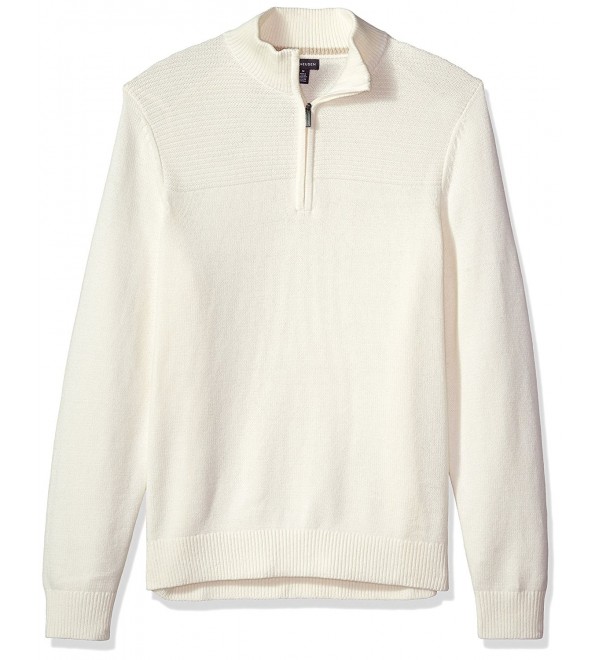 Van Heusen 4 Zip Solid Sweater