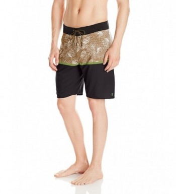 HippyTree Mens Trunk Shorts Brown