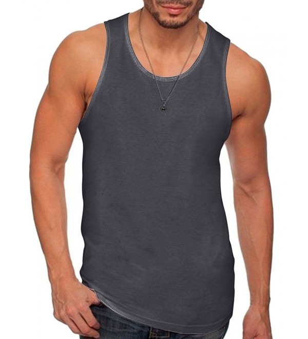 mens Next Level Premium Jersey Tank(3633) - Heavy Metal - CR125XEFD1F