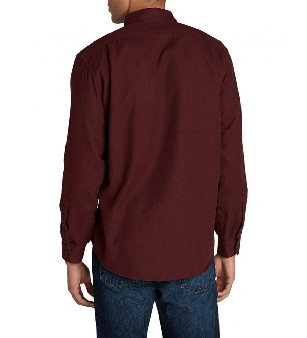 Men's Eddie's Favorite Flannel Classic Fit Shirt - Solid - Light ...