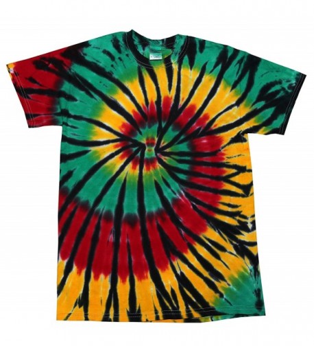 Colortone Tie Dye T Shirt Rasta