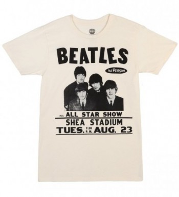 Beatles Stadium Adult Tee Cream X Large