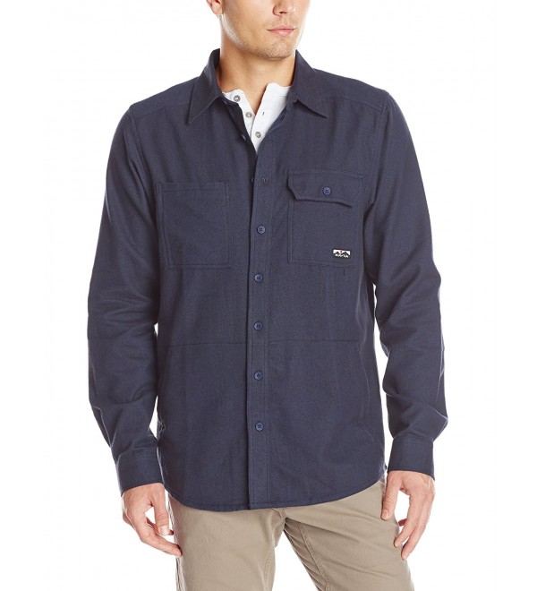 KAVU Berwin Shirt Midnight Large