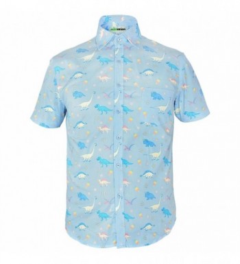 Saurheads Dinosaur Hawaiian Shirt Small