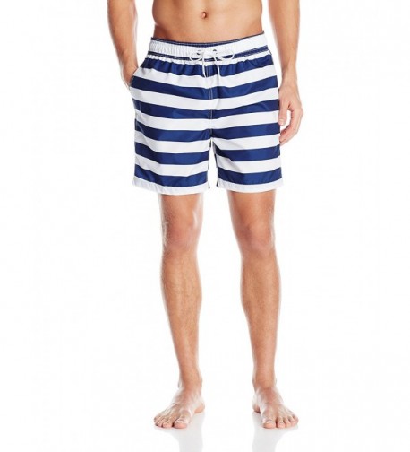 Kanu Surf Stripe Trunks White