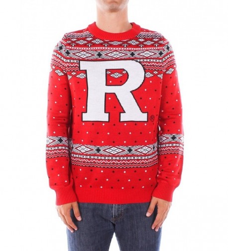 Mens Rutgers University Sweater Large