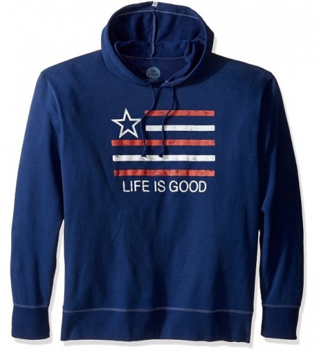 Life good Hoodie Darkest Small