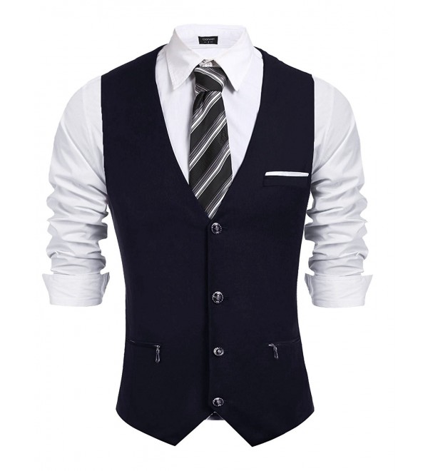 Jinidu Formal Business Casual Waistcoat