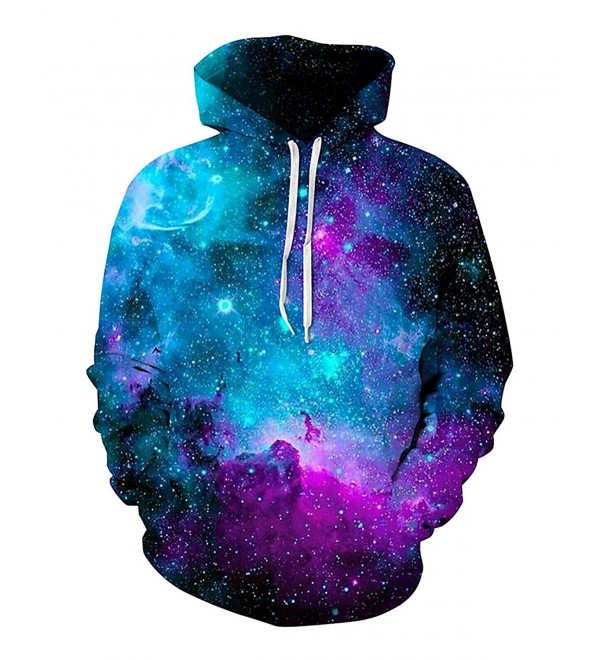 Realistic Pullover Sweatshirt Hoodies Pockets