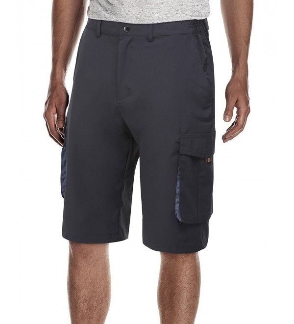 Men's Outdoor Lightweight Quick Dry Cargo Shorts - Grey - CS1840QHOTW