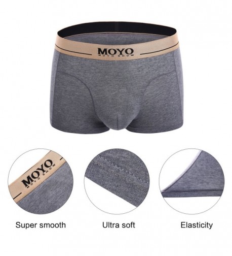 Boxer Briefs Soft Waistband Smooth Modal Men's Underwear Stretch-Size S ...