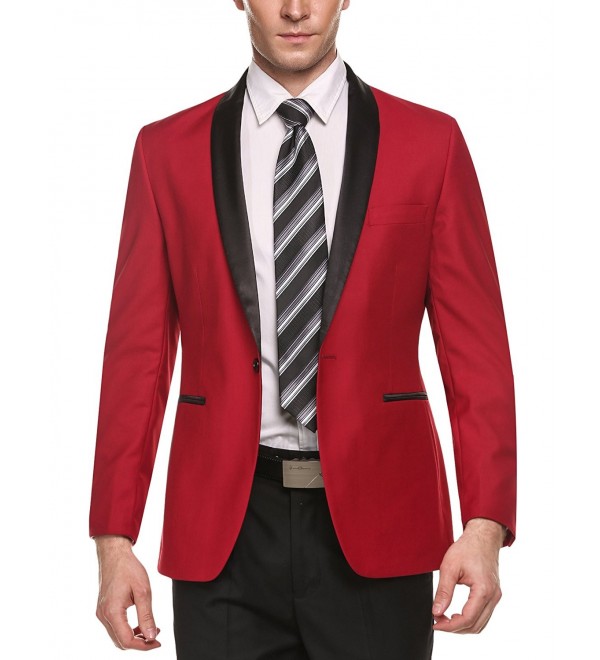 Coofandy Stylish One Button Business Blazers