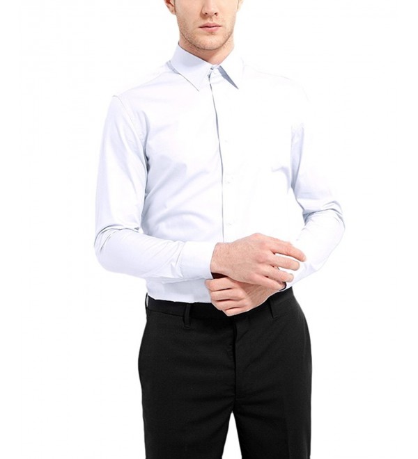 Regular Shirts Poplin Fitted Collar