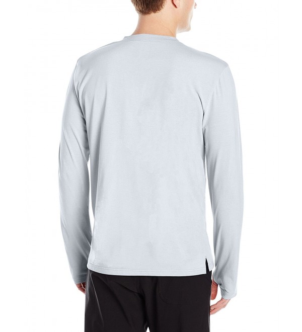Men's Insect-Repellent Long-Sleeve Tee Shirt - Cool Grey - CA12O7R63AH