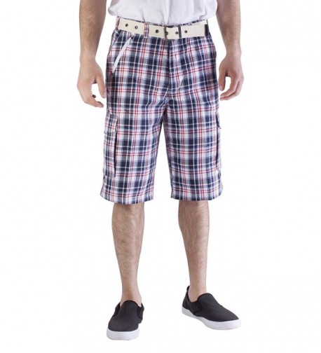 Vertical Sport Cotton Belted Shorts