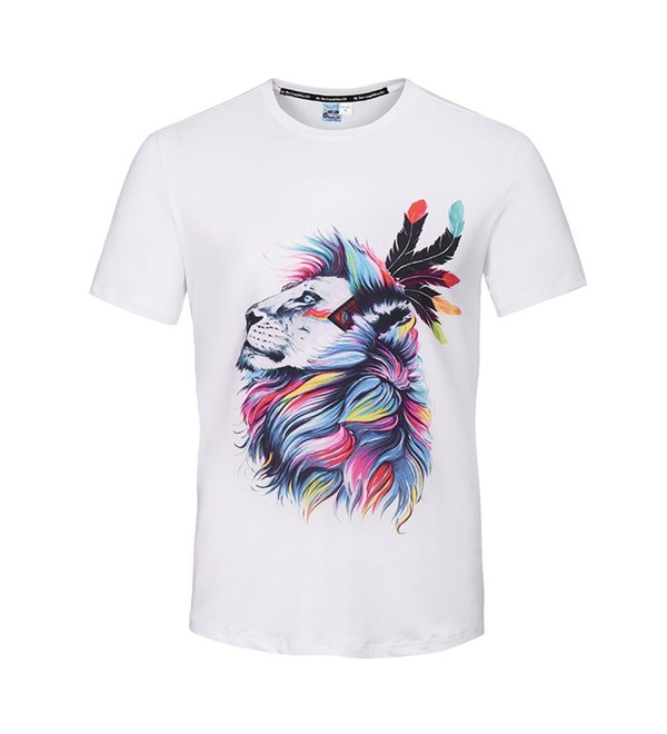 Bluestamen T Shirt Casual Animal Sleeve