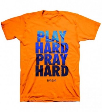 Play Hard Tee Safety Orange