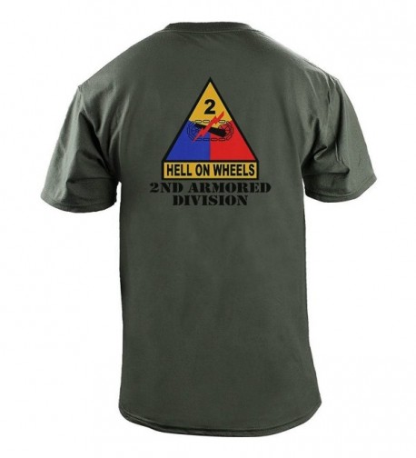 Armored Division Color Veteran T Shirt