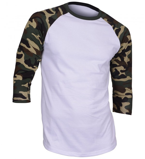 USA Casual Sleeve Baseball Tshirt