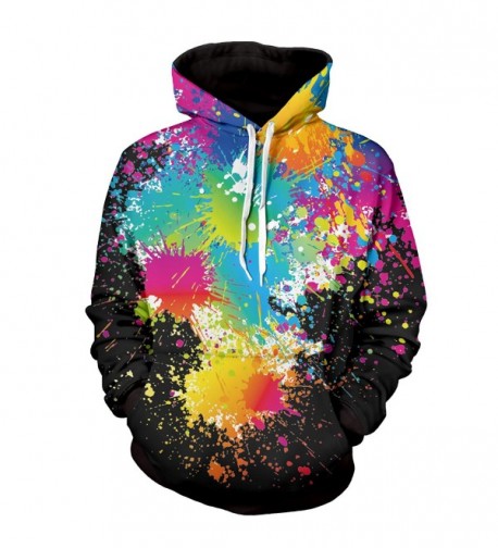 Rainbow Lightweight Pullover Sweatshirt Kangaroo