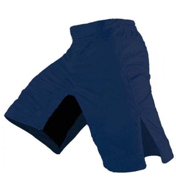 Blank MMA Shorts NAVY 34