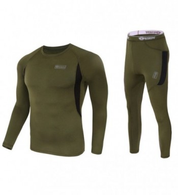 UNIQUEBELLA Thermal Underwear Fleece Drying