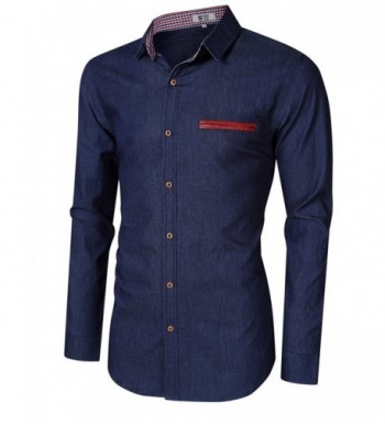 Discount Men's Casual Button-Down Shirts Wholesale