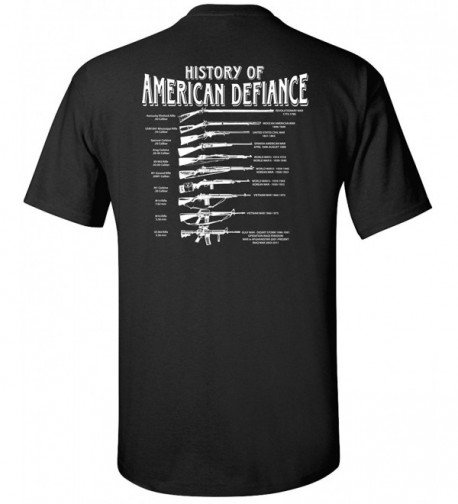 History American Defiance T Shirt Black