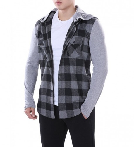 HEQU Casual Patchwork Hoodie Sweatshirts