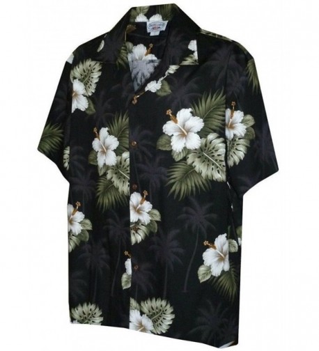 Tropical Floral Hibiscus Hawaiian Shirt
