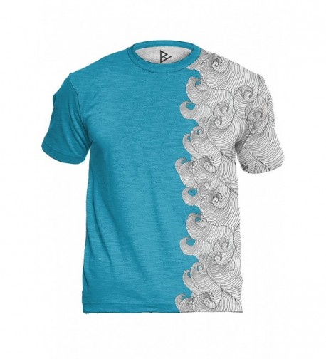 Blowhammer BHMANTEE129 L Mens T Shirt Bluewaves