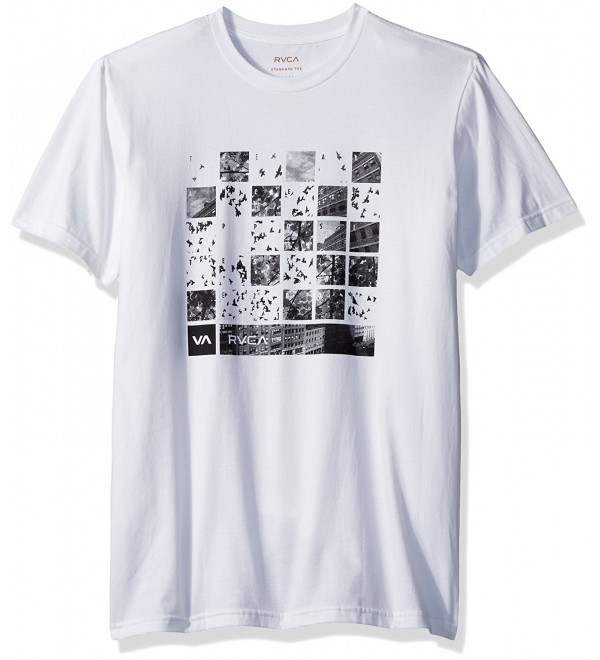 RVCA Checker Photo White Small