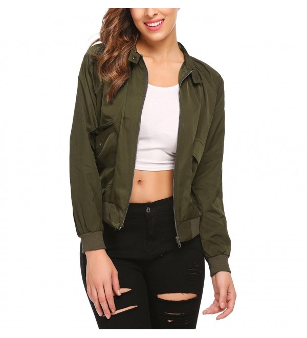 short bomber jacket womens