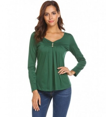 Designer Women's Henley Shirts