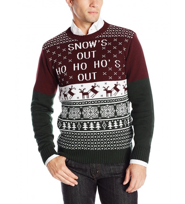 Ugly Christmas Sweater Snows Large