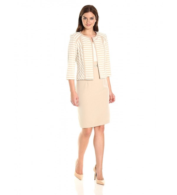 Sandra Darren Womens Sleeve Neutral