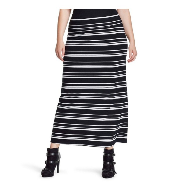 Ava Viv Womens Striped Stripe