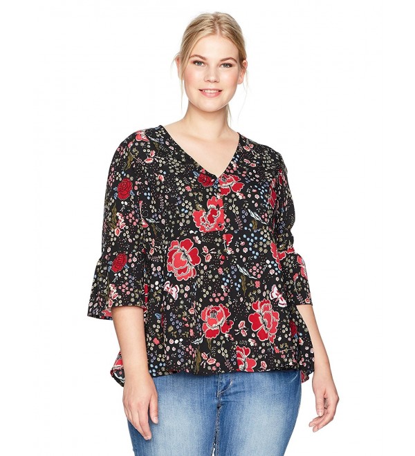 Junarose Womens Floral Printed Quarter