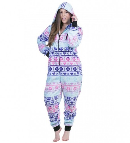 Totally Pink Womens Pajamas Onesies