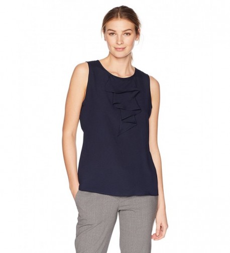 Lark Ro Womens Tiered Sleeveless