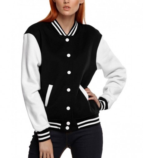 Meaneor Sweatshirt Baseball Blouses Outerwear