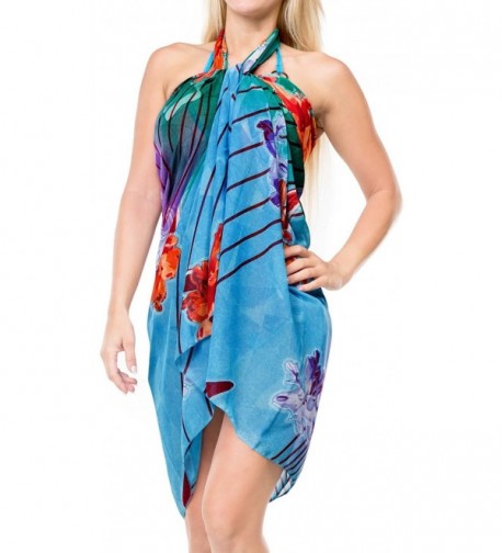 Leela Swimsuit Bathing Hawaiian Chiffon