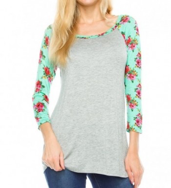 KAYLYN KAYDEN Womens Floral Sleeves