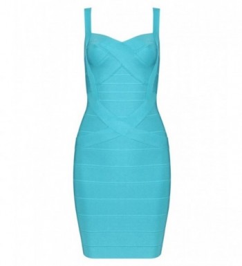 Whoinshop Womens Sleeveless Bandage Bodycon