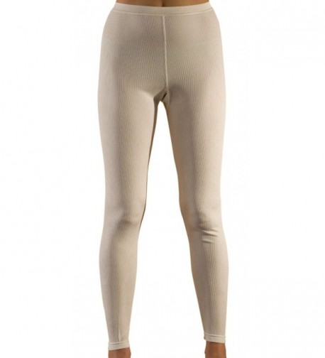 Hocosa Womens Long Underwear Organic Natural