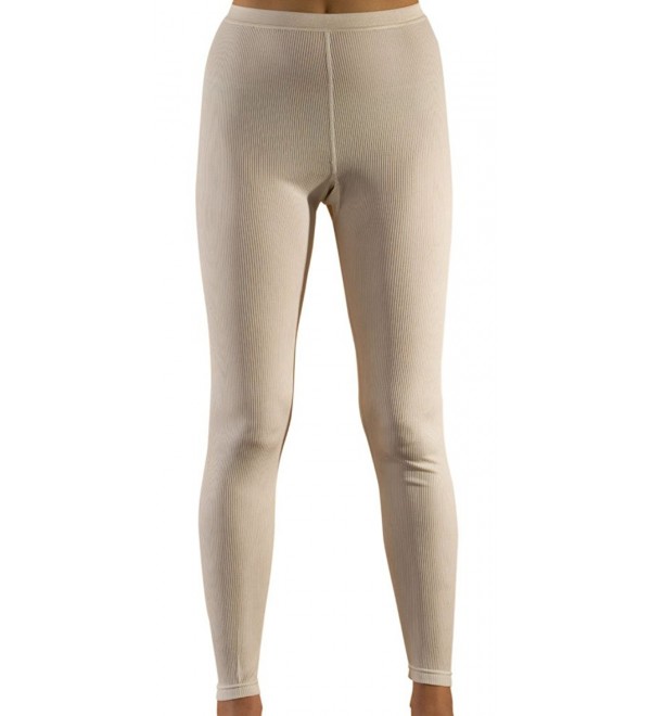 Hocosa Womens Long Underwear Organic Natural