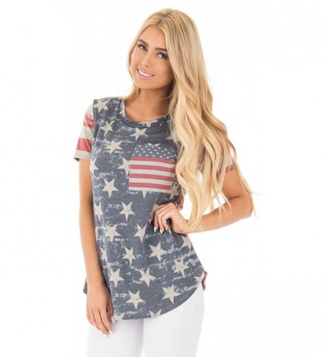 WorkTd Womens Casual American Shirt