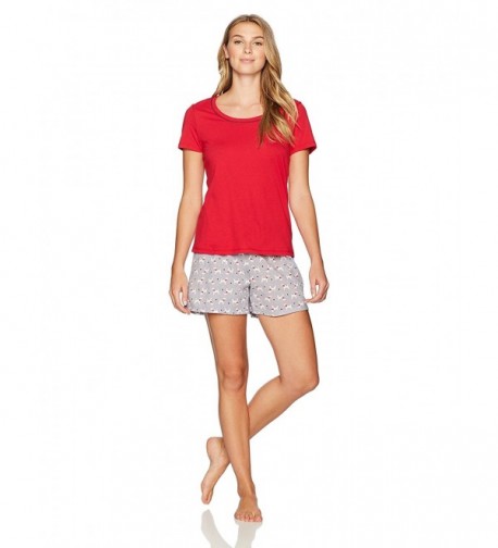 Jockey Womens Knit Boxer Crimson