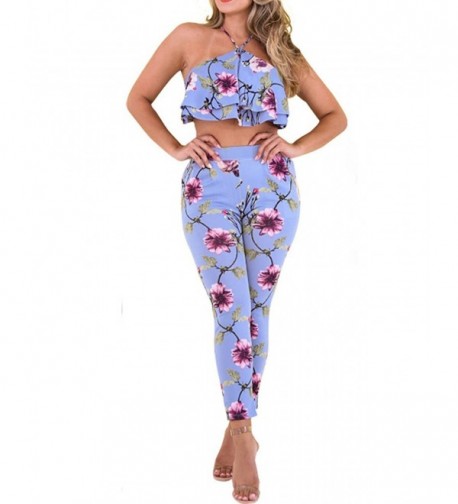 Bodycon Floral Jumpsuit Clubwear Rompers