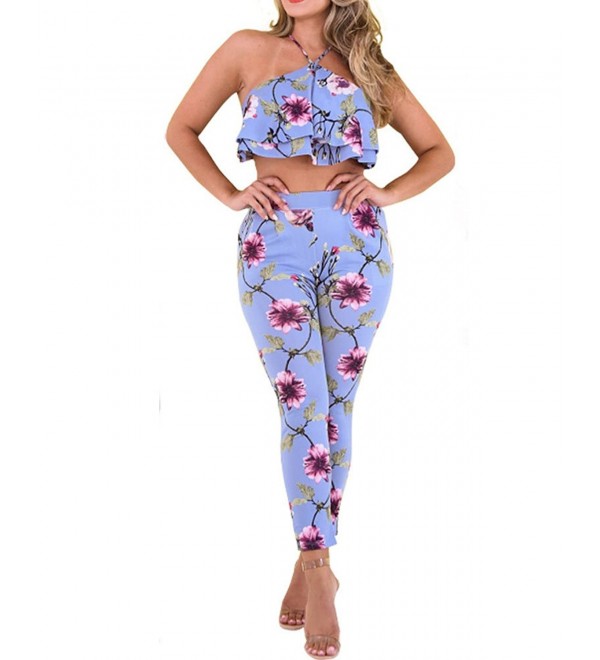 Bodycon Floral Jumpsuit Clubwear Rompers